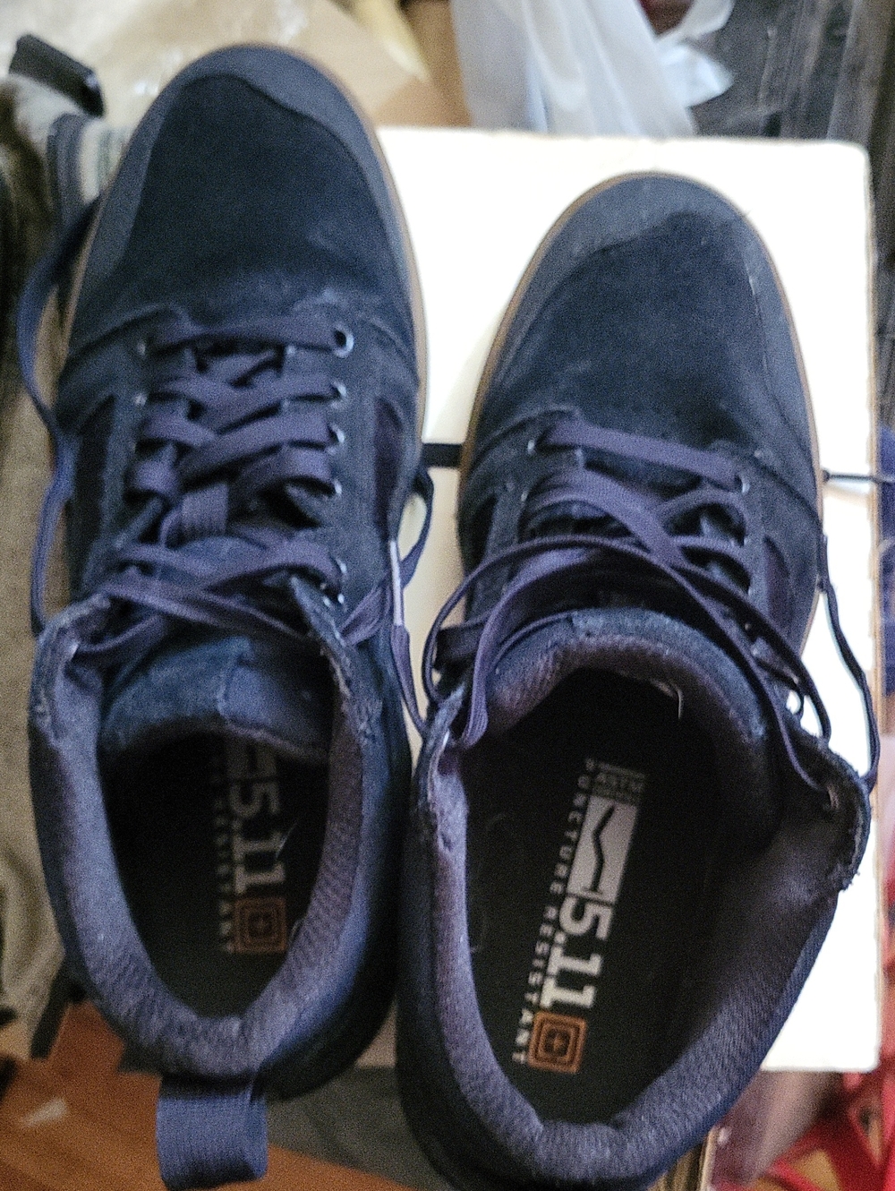 5.11 Tactical Men's Dark Navy Lace-Up Sneakers